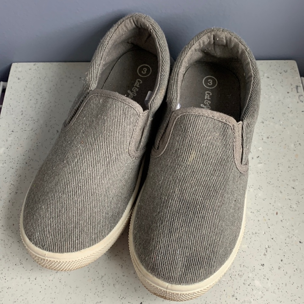 Cat & Jack Grey Loafers